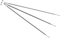 Eker SRAM S60 bladed straight-pull inkl. nippel fram/S40 bak drevsida  260 mm silver 3-pack